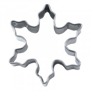 Pepparkaksform Snöflinga, 4 cm - Städter