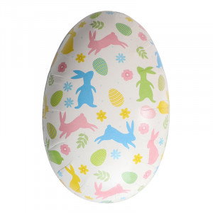 Påskägg med Klassiskt Påskmotiv 12 cm