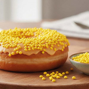 Strössel Dekocrunchies, citron - Dekora