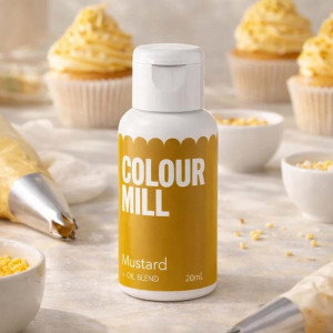 Oljebaserad ätbar färg Mustard - Colour Mill