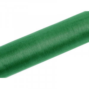 Organza Smaragdgrön, 0,16 x 9 m - PartyDeco