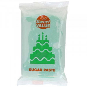 Sockerpasta mörkgrön 200 g - Sweet Value