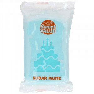 Sockerpasta blå 200 g - Sweet Value