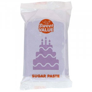Sockerpasta lila 200 g - Sweet Value