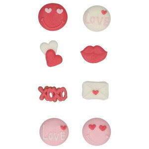 Sockerdekorationer Love - FunCakes