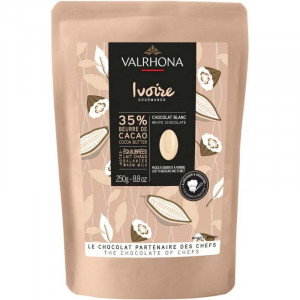 Choklad Ivoire 35%, 250 g - Valrhona