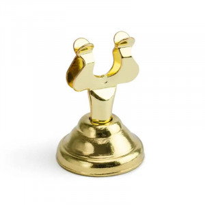 Bordsplaceringshållare Guld, 4 cm - PartyDeco