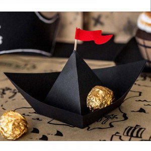 Pappersdekoration Piratbåtar DIY - PartyDeco