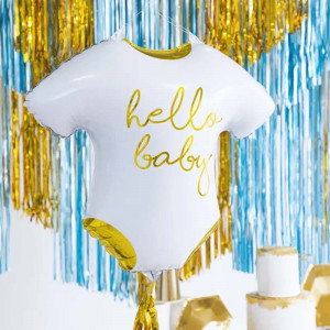 Folieballong Baby Romper Hello Baby - PartyDeco