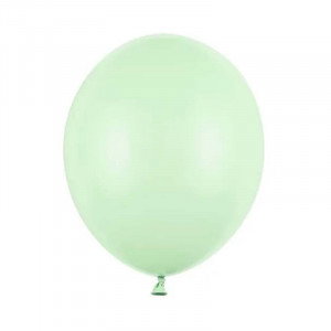 Ballonger Pastellgrön, 12 cm, 10-pack