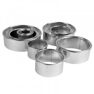 Utstickare Runda Ø2-9 cm, 11 st - Exxent 