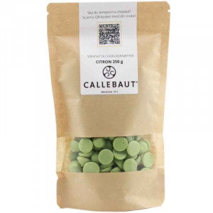 Chokladknappar Citron, 250 g - Callebaut