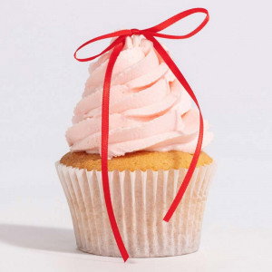Cake Toppers Rosett röd, 8-pack - PME