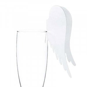 Dekorationer till glas, vingar - PartyDeco