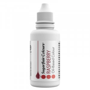 Ätbar färg oljebaserad Raspberry - Sugarflair